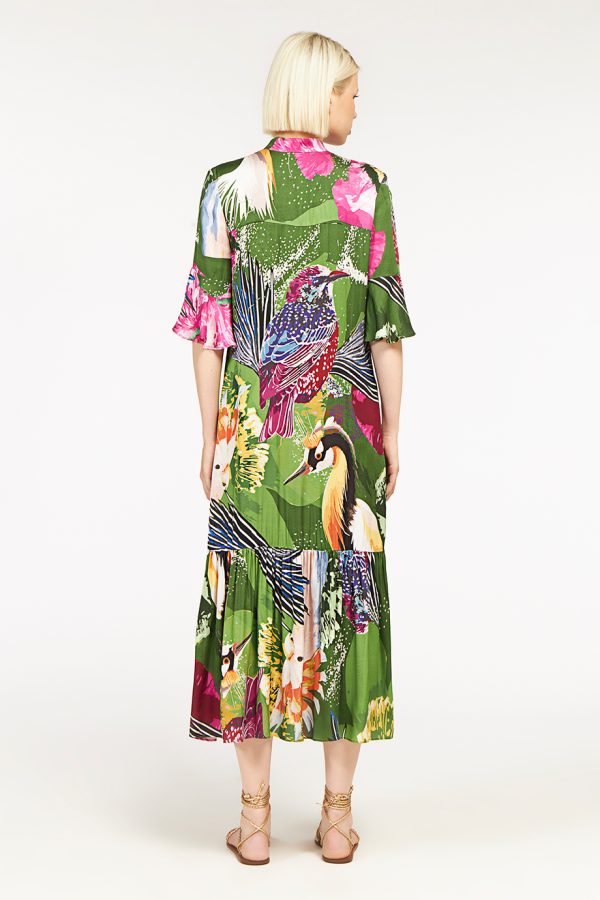Annie P Lala Dress Edem Green