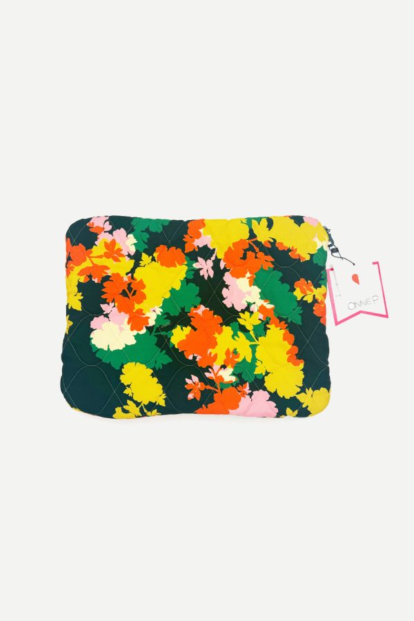 annie p Laptop Case Blossom Green
