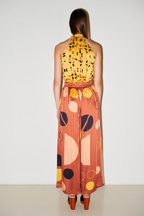 Annie P Lydia Pants Playground Brown