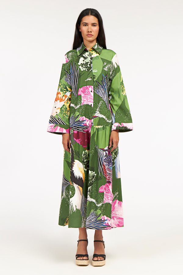Annie P Magda Dress Edem Green