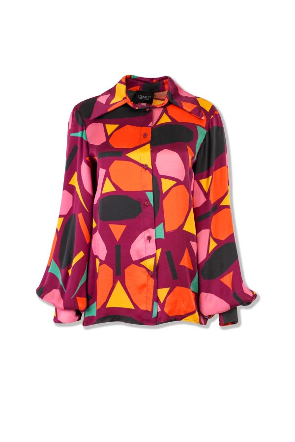 Annie P Martha Shirt Africa Big Wine