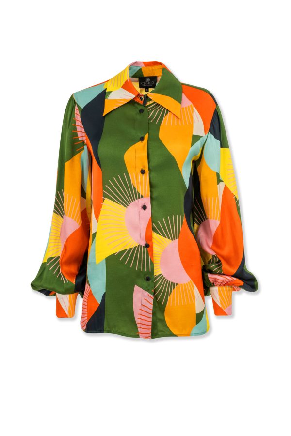 annie p Martha Shirt Landscape Big