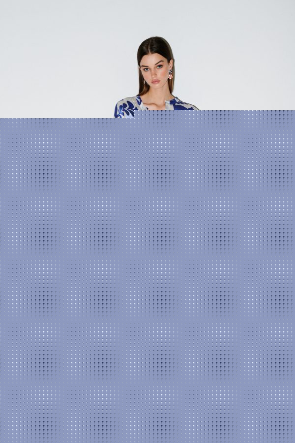 annie p Matilda Skirt Faces Orange