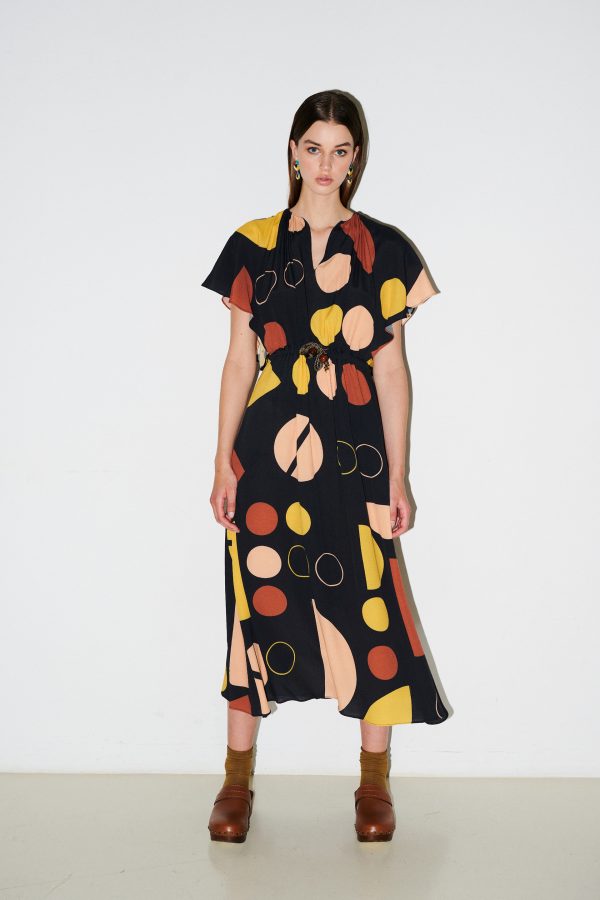 annie p Maya Dress Playground Black