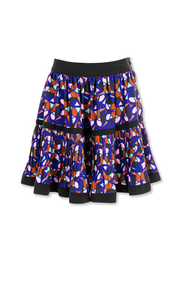 annie p Merlyn Skirt African Small Blue