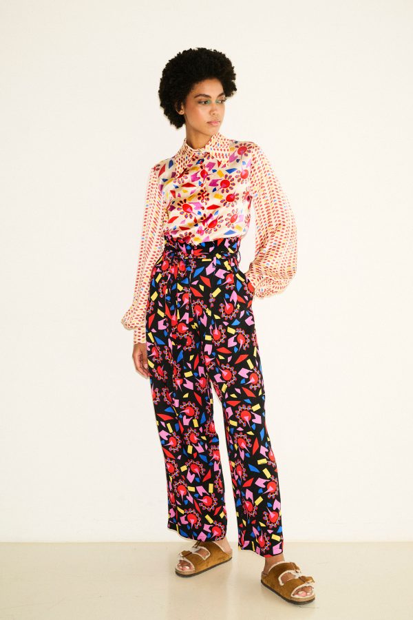 Annie P Milla Pants Roller Coaster Black