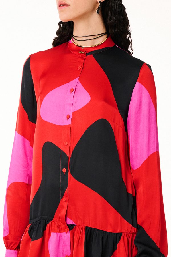 Annie P New Danae Lava Red