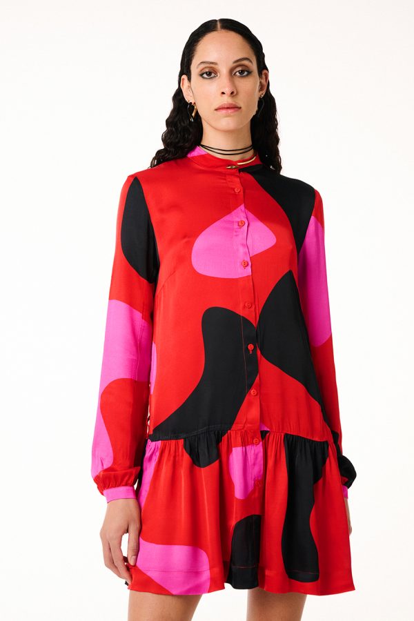 annie p New Danae Lava Red