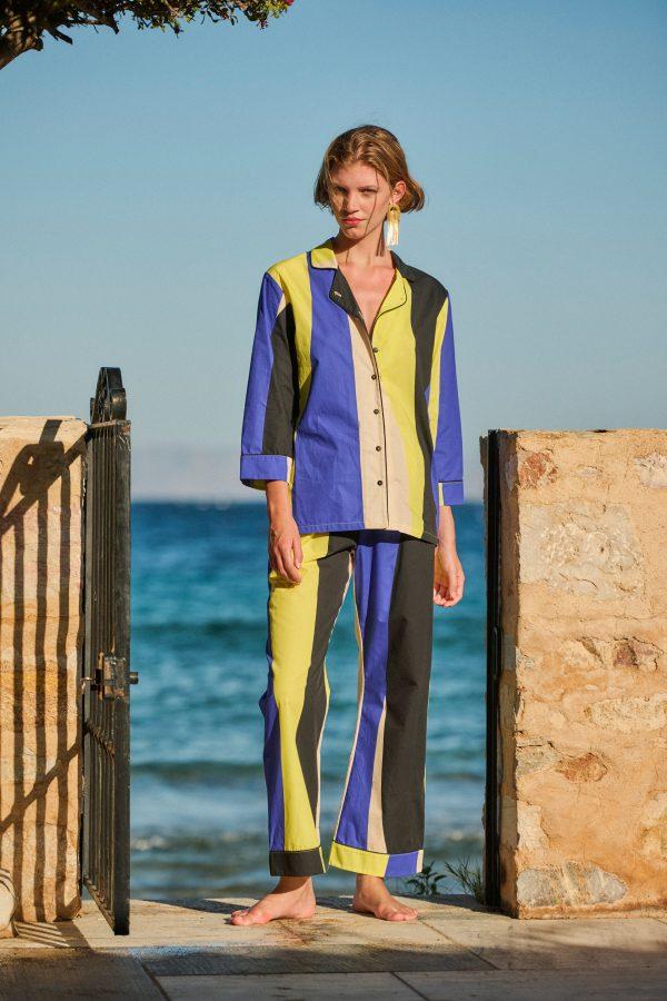 Annie P Pajama Top Liquid Multi