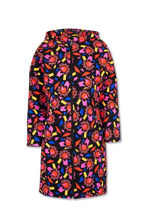 annie p Puffer Jacket Roller Coaster Black