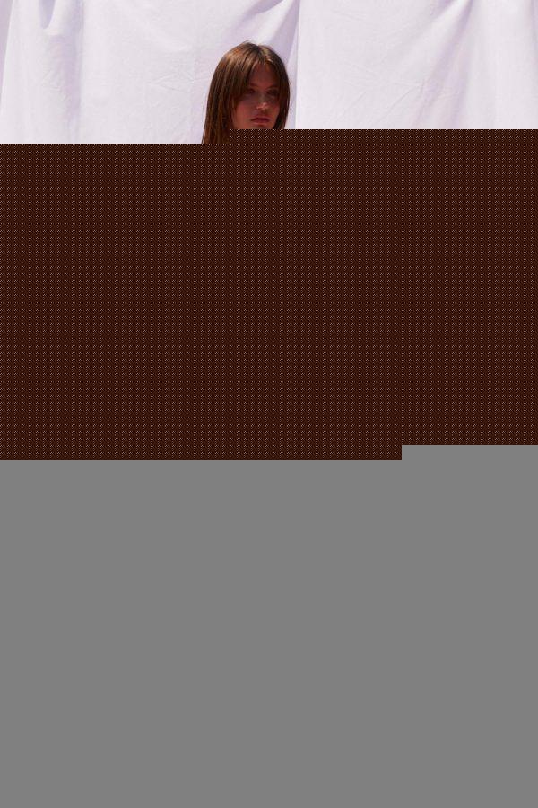 annie p Rose Dress Leaves Black