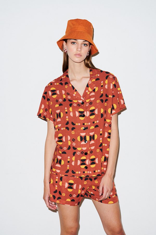 annie p Safari Shorts Bling Toy Brown