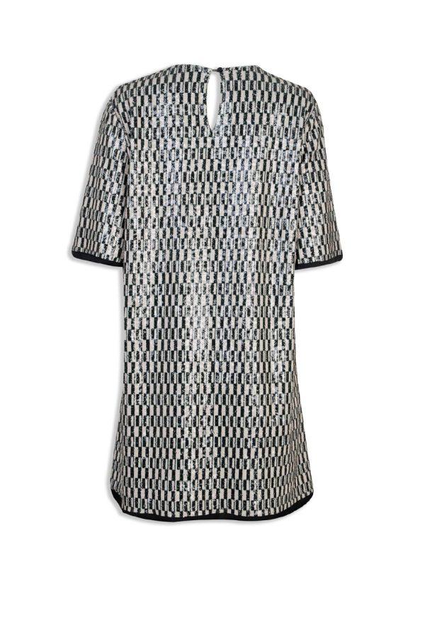 Annie P Sequin Dress Piano