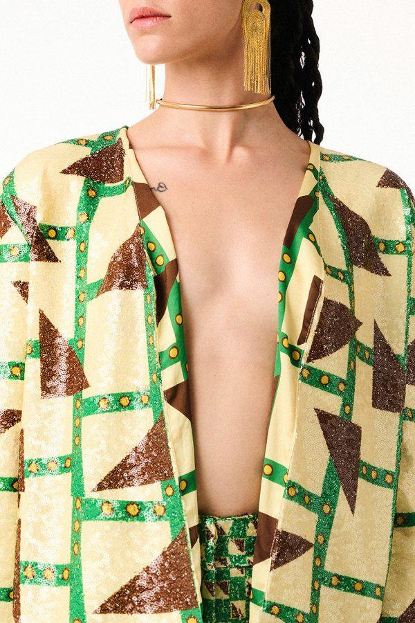 Annie P Sequin Jacket Zoom In