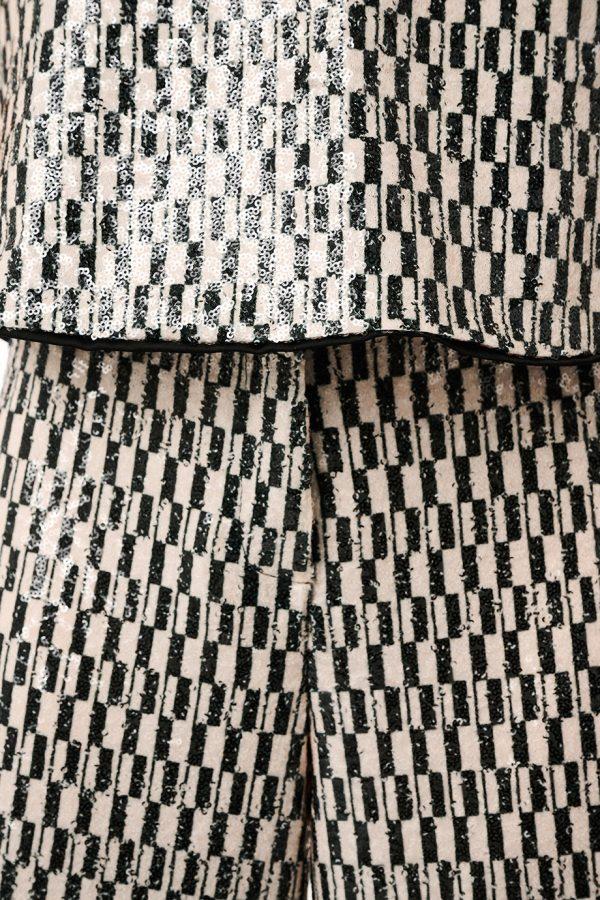 Annie P Sequin Pants Piano