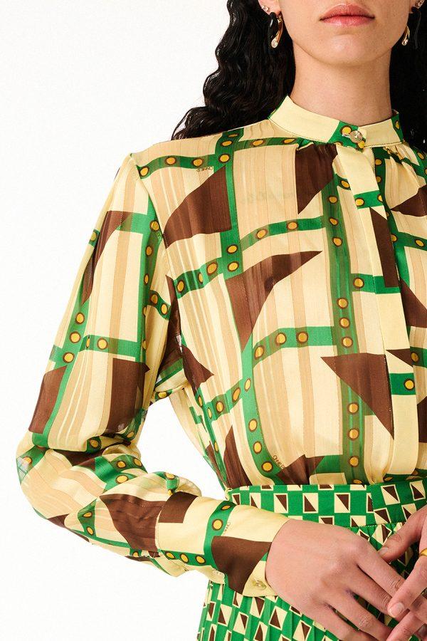 Annie P Shimmering Shirt Zoom In