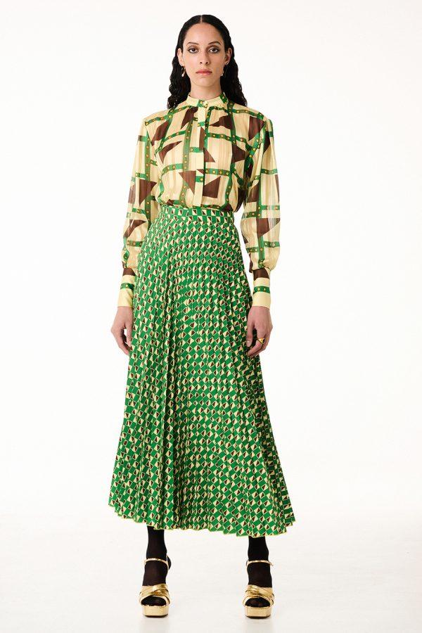 Annie P Shimmering Shirt Zoom In