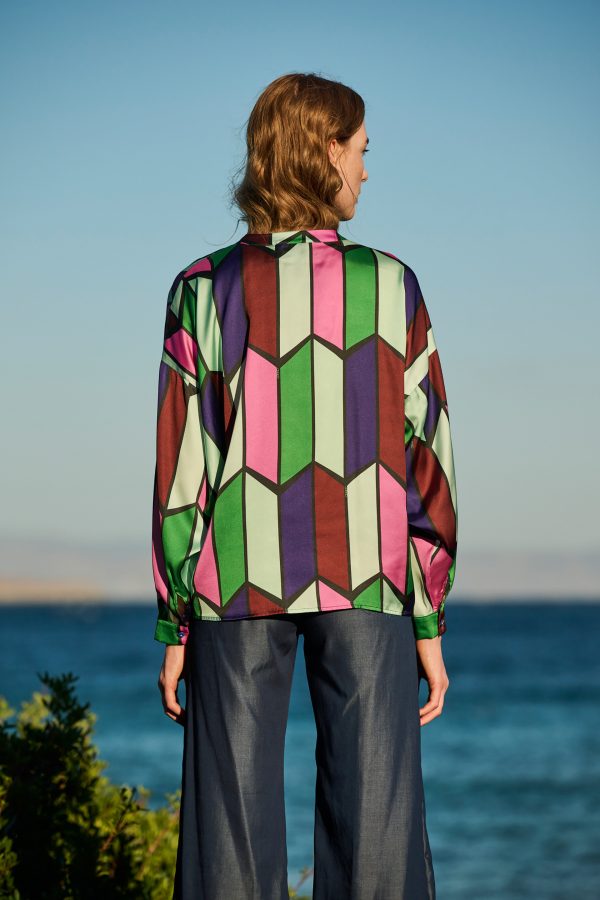 Annie P Summer Blouse Steps Night