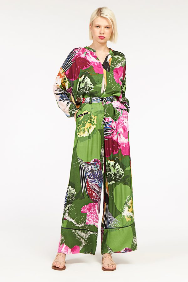 annie p Summer Pants Edem Green