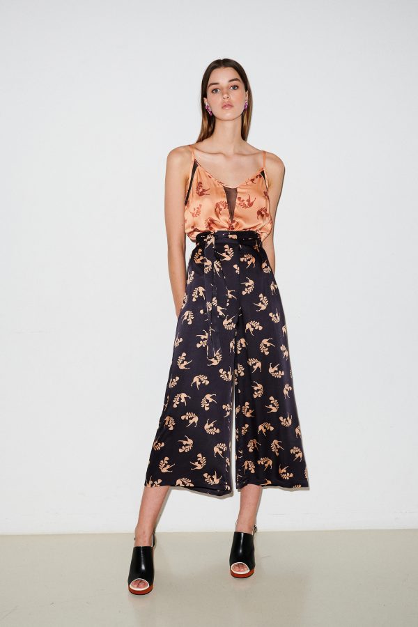 annie p Tank Top Cats Small Salmon