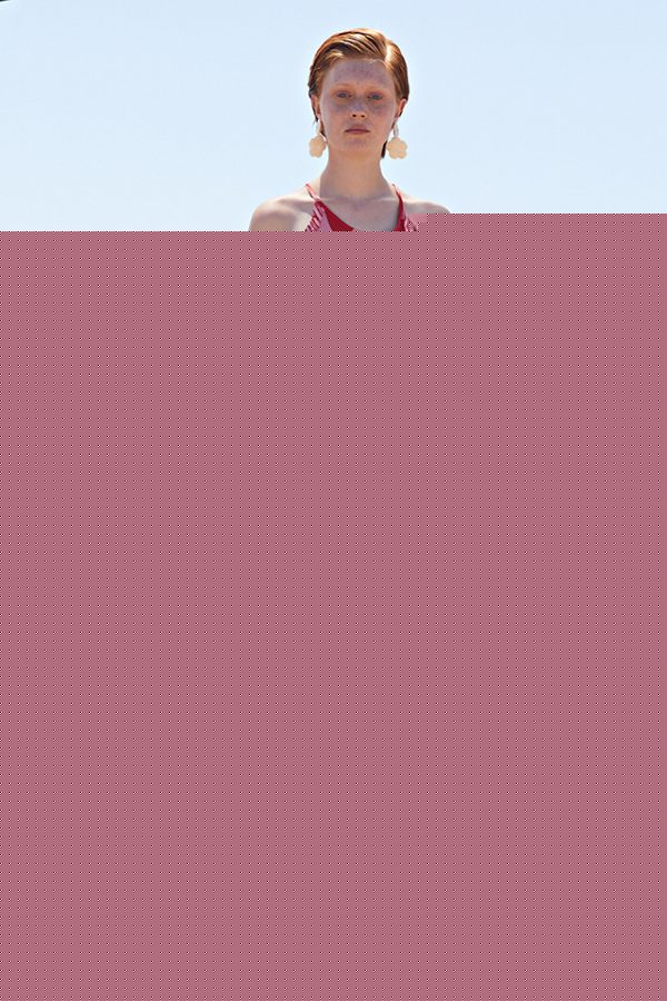 annie p Viscose Pants Blue Big Check