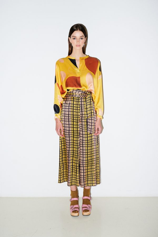 annie p Zuma Pants Disco Small Yellow