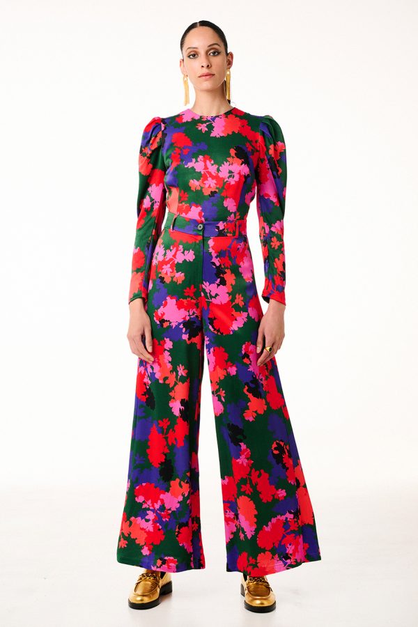 annie p Zuma Pants Βlossom Red