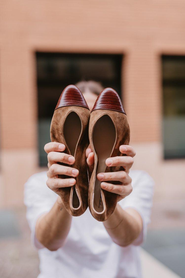 Anniel Jackie Contrast BRANDY