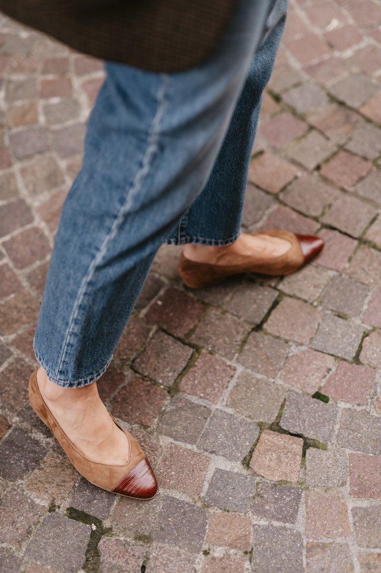 Anniel Jackie Contrast BRANDY