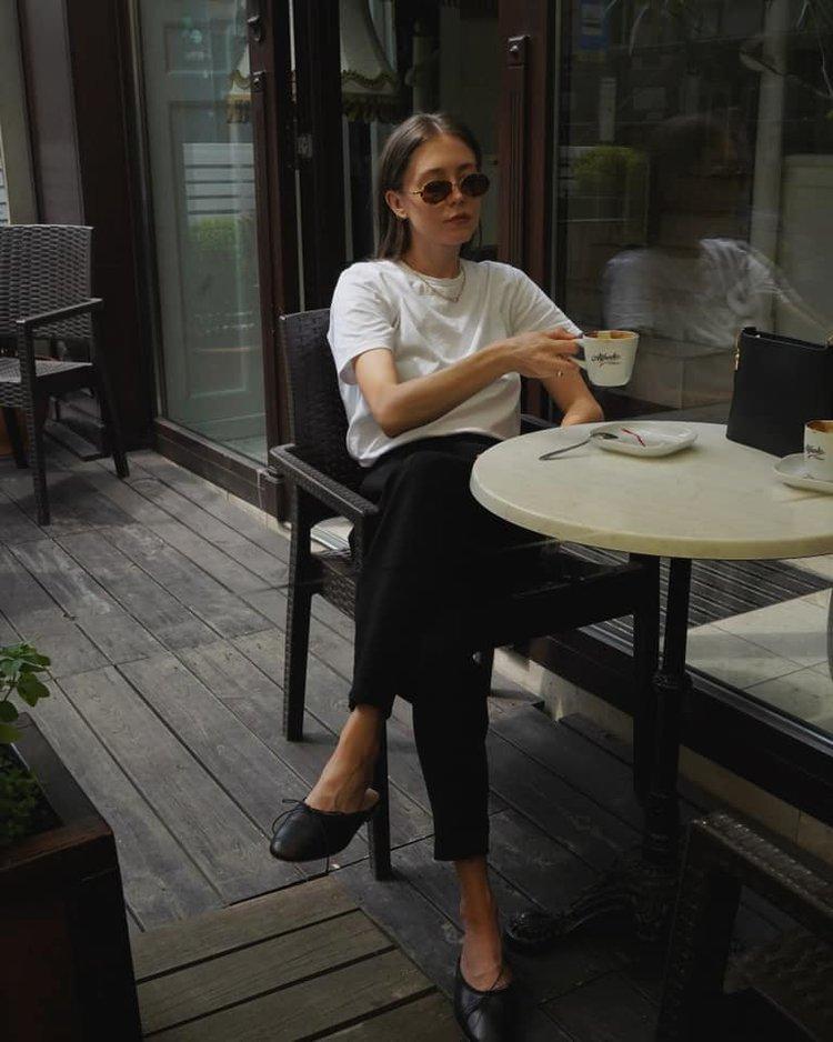 anniel sogno mule BLACK