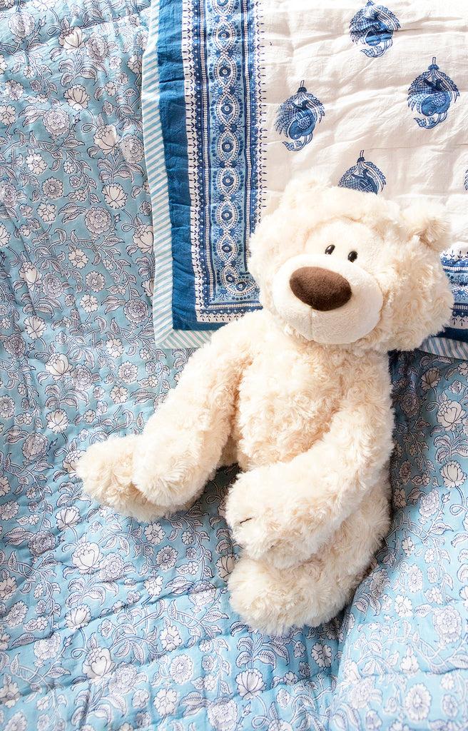 Anokhi Baby Quilt In Turtle Dove