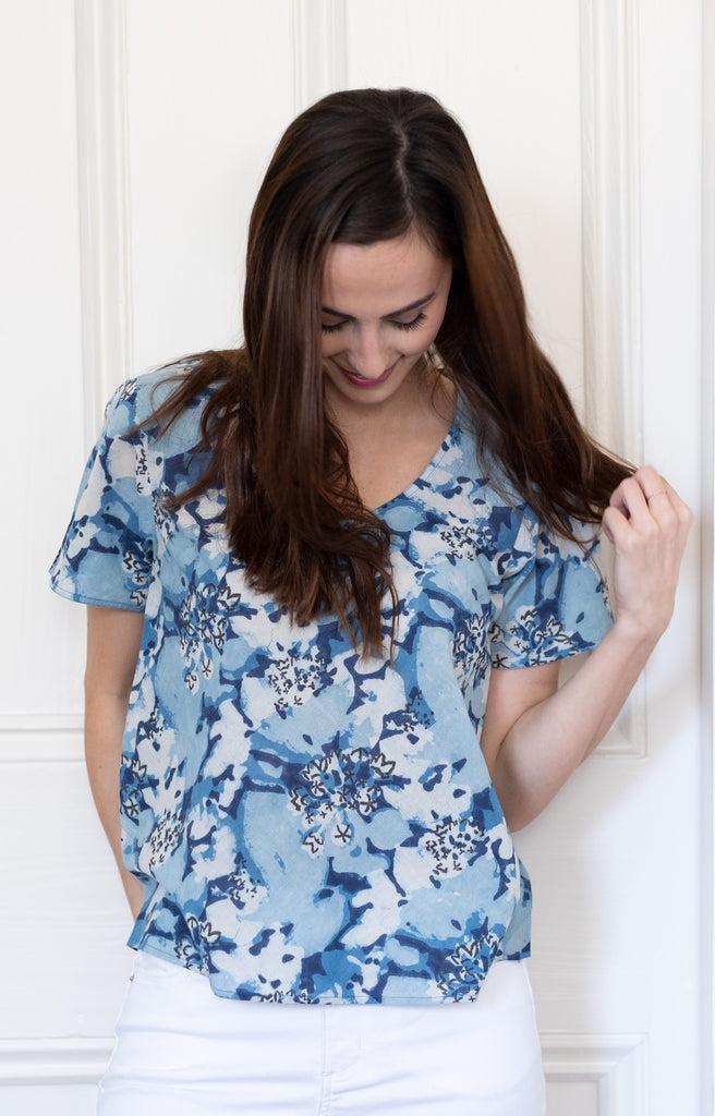 Anokhi Bundi Tee In Snowy Day