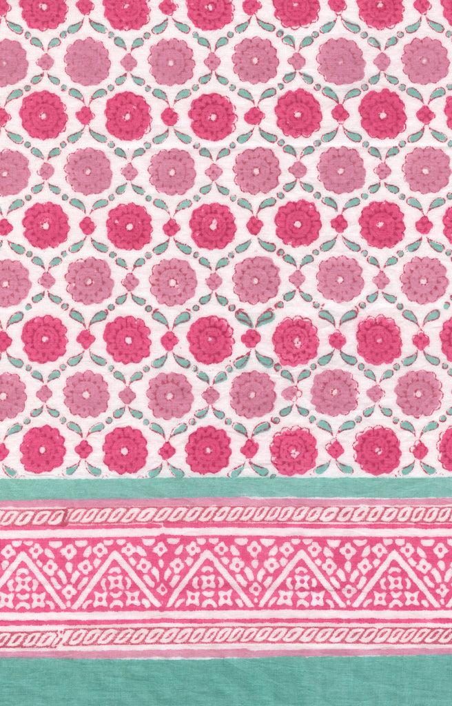 Anokhi Classic Tunic In Sweet Rose