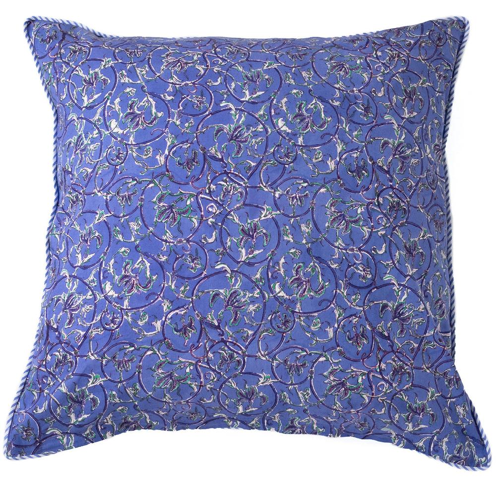 Anokhi Cushion Covers In Iris