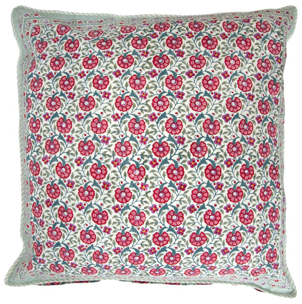anokhi Cushion Covers in Natural Cheer