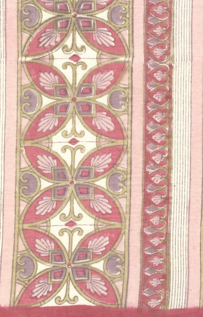 Anokhi Cushion Covers In Rose Mosaic