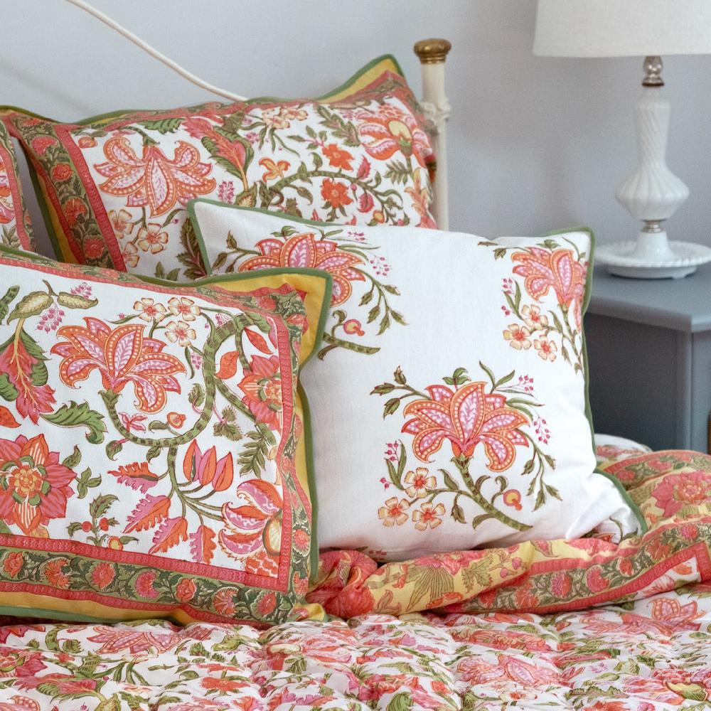 anokhi Cushion Covers in Summer Tapestry