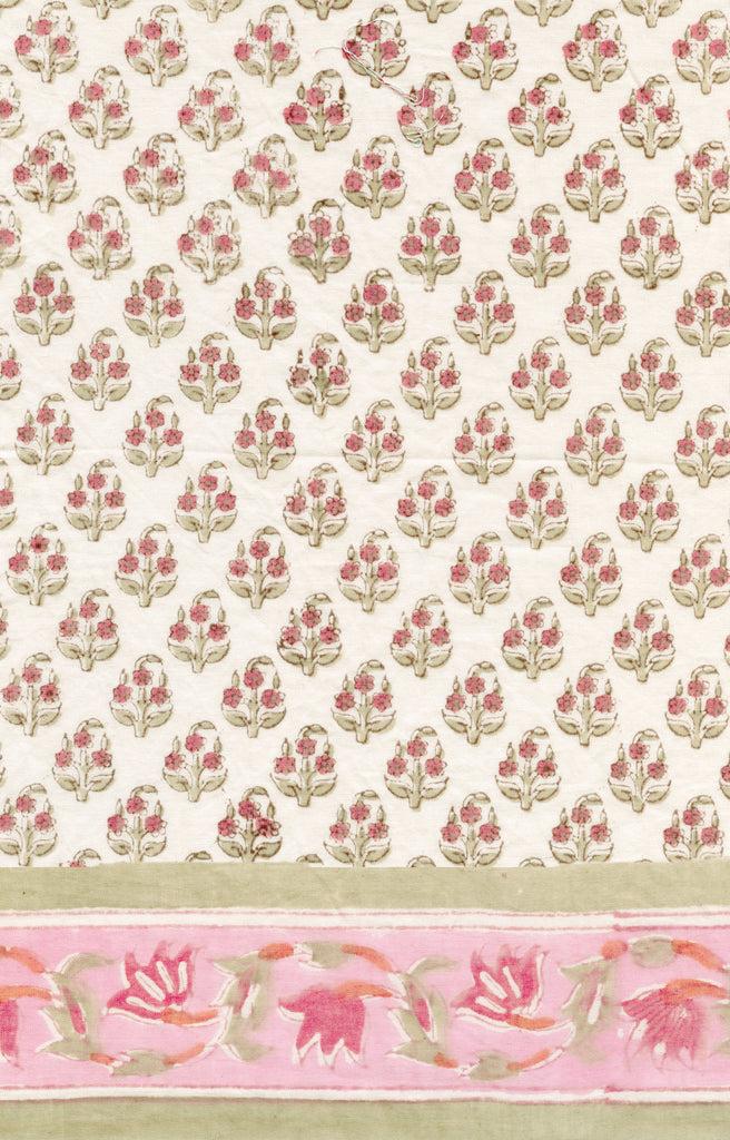 Anokhi Cushion Covers In Tiny Coral