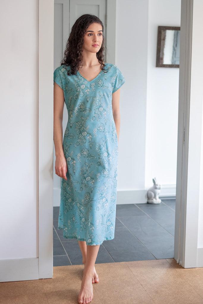 anokhi Ella Dress in English Garden