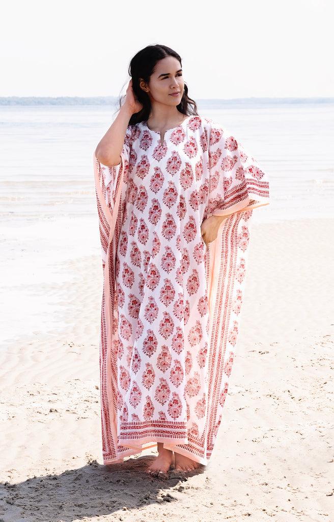 anokhi Kaftan in Farrah Paisley