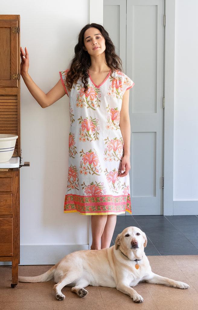 anokhi Nightie in Summer Bouquet