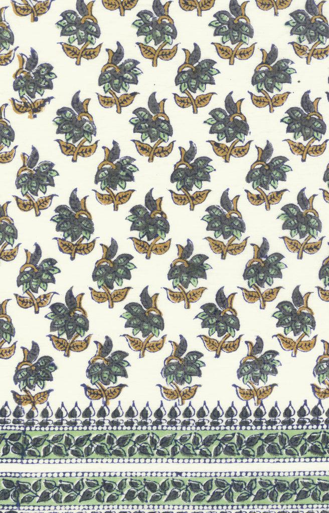 Anokhi Petite Quilted Robe In Trillium Flower