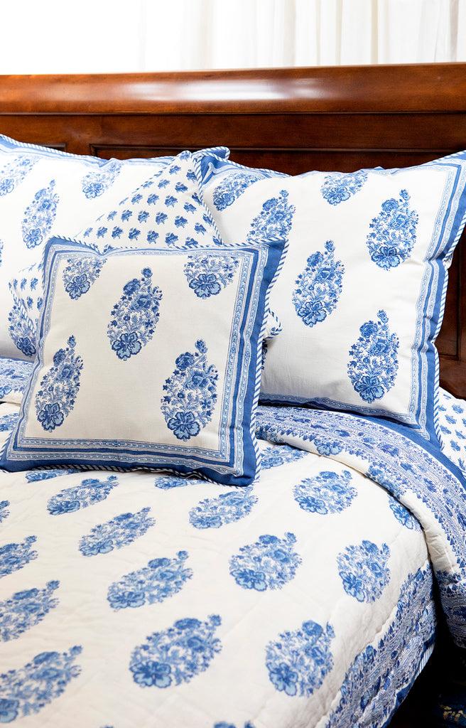 anokhi Quilt in Blue Bouquet