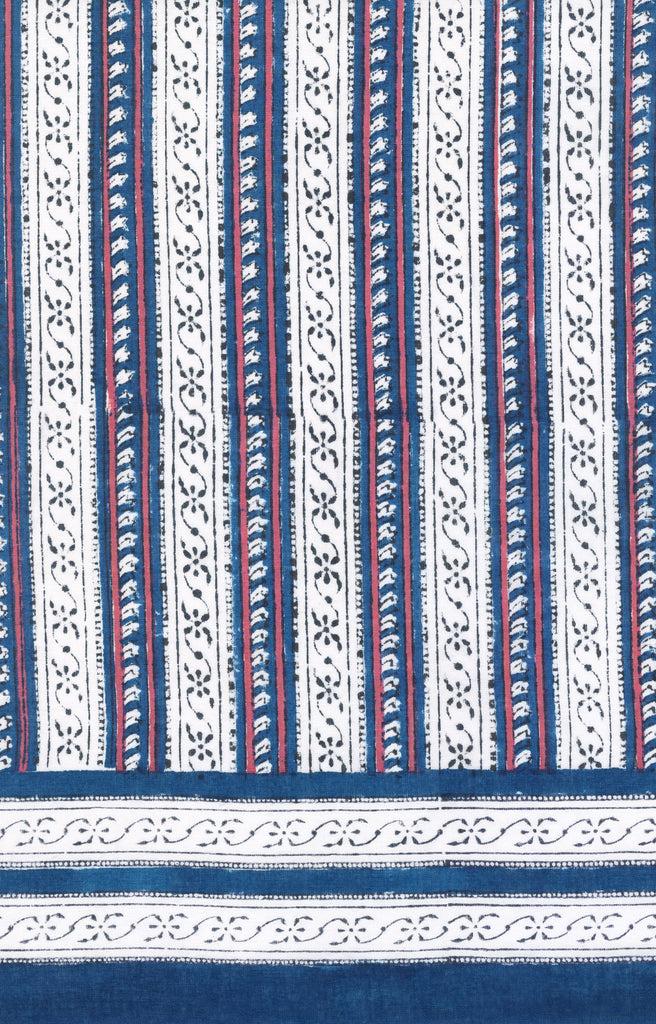 Anokhi Sarong In Navy Stripe