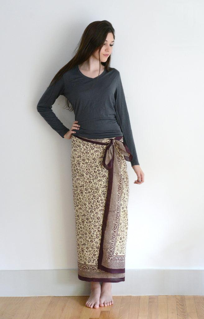 Anokhi Sarong In Twigs