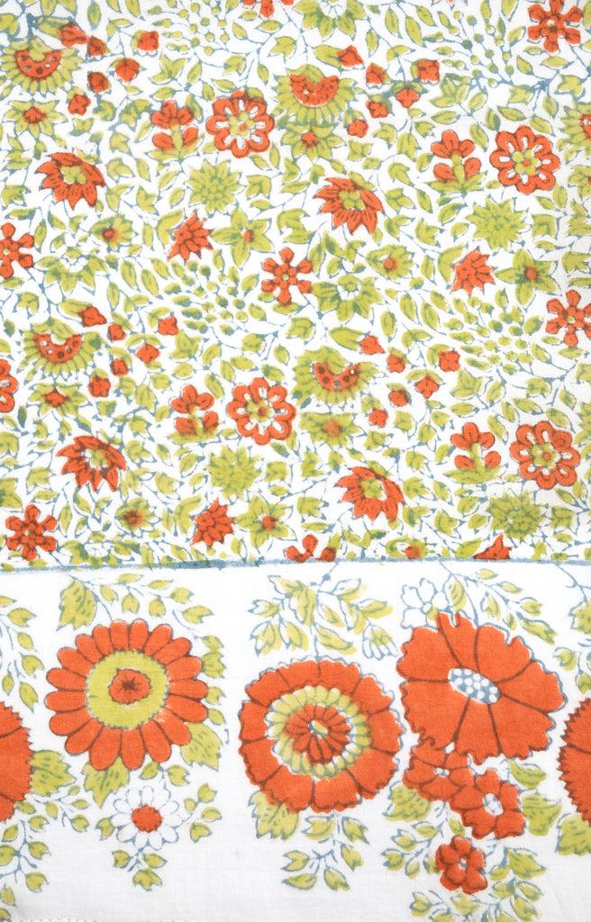 anokhi Scarf in Bitsy Citrus