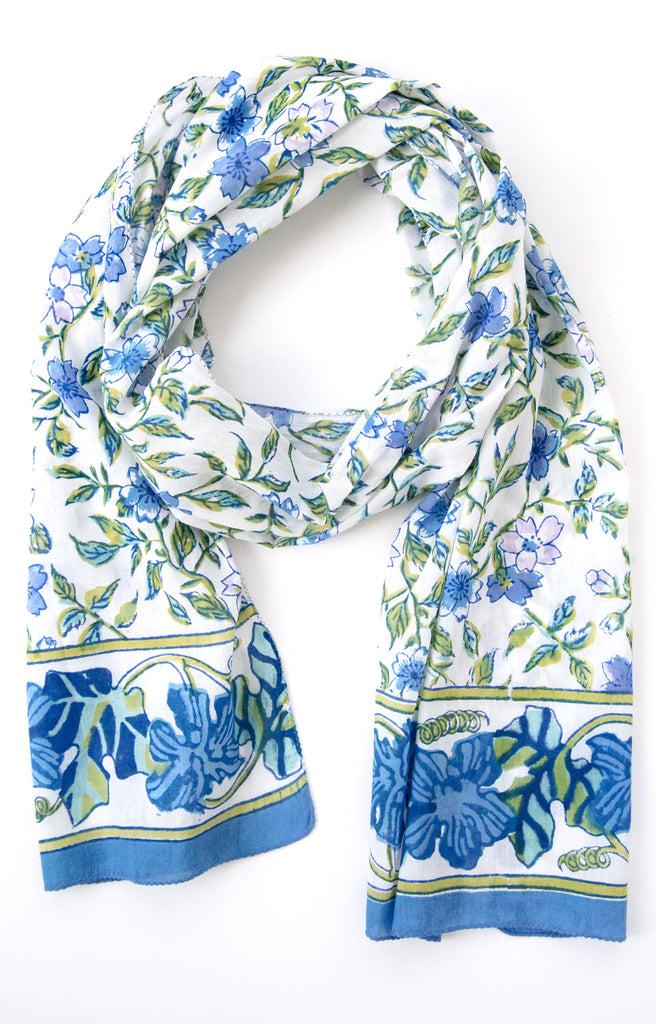 Anokhi Scarf In Bramble White