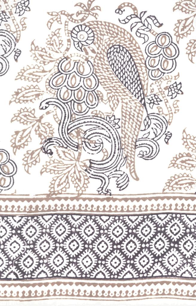 anokhi Scarf in Cafe Parrot