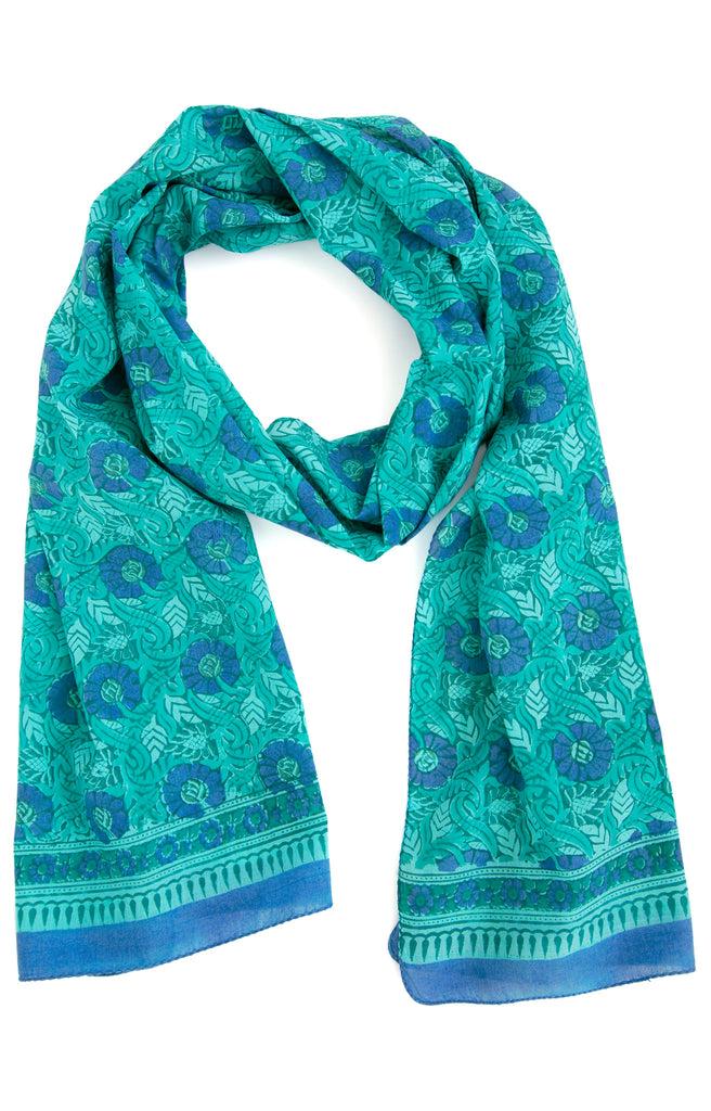 Anokhi Scarf In Caribbean