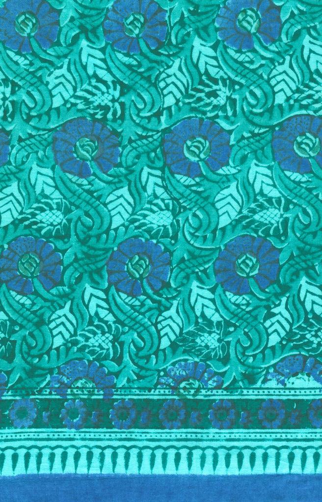 anokhi Scarf in Caribbean